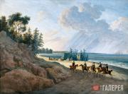 А.Е.МАРТЫНОВ. На берегу Балтийского моря. Кавалькада. 1810–1811 А.Е.МАРТЫНОВ. На берегу Балтийского моря. Кавалькада. 1810–1811