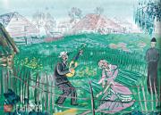 Григорьев Борис Дмитриевич. Смердяков с гитарой. 1916–1932 Григорьев Борис Дмитриевич. Смердяков с гитарой. 1916–1932