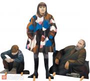 Назаренко Татьяна. Фигуры из инсталляции «Переход». 1995–1996 Назаренко Татьяна. Фигуры из инсталляции «Переход». 1995–1996