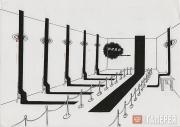 Prigov Dmitry. Installation Sketch Prigov Dmitry. Installation Sketch