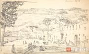 А.Т.МАРКОВ. Вид Позилипо. 1836 А.Т.МАРКОВ. Вид Позилипо. 1836
