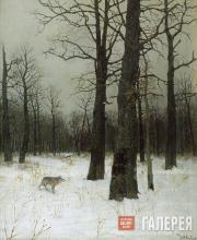 И.И.ЛЕВИТАН. Зимой в лесу. 1885 И.И.ЛЕВИТАН. Зимой в лесу. 1885