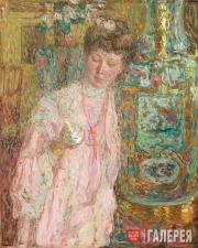 Милиоти Николай. Портрет Л.Н. Гауш. 1905 Милиоти Николай. Портрет Л.Н. Гауш. 1905