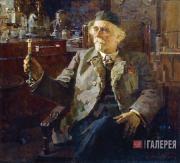 Портрет академика Н.Д. Зелинского. 1947 Портрет академика Н.Д. Зелинского. 1947