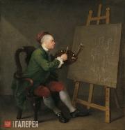 Хогарт Уильям. Автопортрет. 1758 Хогарт Уильям. Автопортрет. 1758