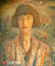 Милиоти Николай. Портрет Марины Цветаевой. 1920-е (?) Милиоти Николай. Портрет Марины Цветаевой. 1920-е (?)