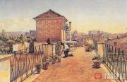 А.И.ИВАНОВ. Вид Рима с крыши его дома. 1854 А.И.ИВАНОВ. Вид Рима с крыши его дома. 1854