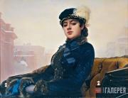 И.Н.КРАМСКОЙ. Неизвестная. 1883 И.Н.КРАМСКОЙ. Неизвестная. 1883