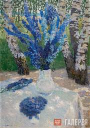 Грабарь Игорь. Дельфиниум. 1908 Грабарь Игорь. Дельфиниум. 1908