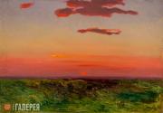 Куинджи Архип. Закат в степи на берегу моря. 1900-е Куинджи Архип. Закат в степи на берегу моря. 1900-е