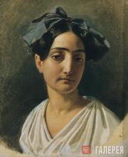 Портрет Виттории Кальдони. 1834 Портрет Виттории Кальдони. 1834