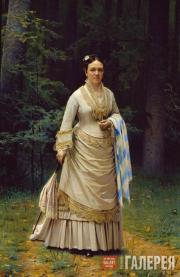 И.Н.Крамской. Портрет В.Н.Третьяковой. 1876 И.Н.Крамской. Портрет В.Н.Третьяковой. 1876