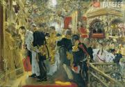 Серов Валентин. Коронация Николая II. 1896 Серов Валентин. Коронация Николая II. 1896