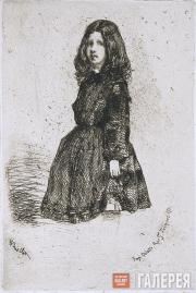 Уистлер Джеймс МакНилл. Анни. Лист из «Французской серии». 1857–1858 Уистлер Джеймс МакНилл. Анни. Лист из «Французской серии». 1857–1858