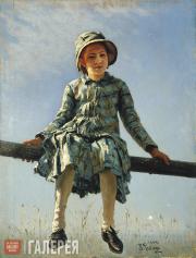 Репин Илья Ефимович. Стрекоза. 1884  