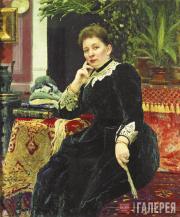 Репин Илья Ефимович. Портрет Ольги Сергеевны Александровой-Гейнс. 1890  