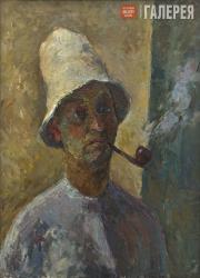 Фальк Роберт. Автопортрет с трубкой. 1935 Фальк Роберт. Автопортрет с трубкой. 1935