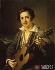 Тропинин Василий Андреевич. Гитарист. 1832 Тропинин Василий Андреевич. Гитарист. 1832