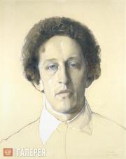 Сомов Константин. Портрет поэта А.А.Блока. 1907 