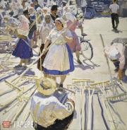 Яблонская Татьяна Ниловна. Скоро сенокос. 1960 Яблонская Татьяна Ниловна. Скоро сенокос. 1960