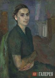 Фальк Роберт. Портрет жены в интерьере мастерской. 1939–1940 Фальк Роберт. Портрет жены в интерьере мастерской. 1939–1940