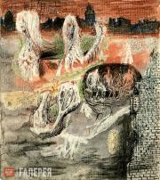Мур Генри. Панорама Лондона. 1940–1941 Мур Генри. Панорама Лондона. 1940–1941