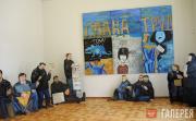 Назаренко Татьяна. Общий вид инсталляции «Переход». 1995–1996 Назаренко Татьяна. Общий вид инсталляции «Переход». 1995–1996