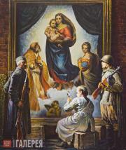 Корнецкий Михаил. Спасенная Мадонна. 1984–1985 Корнецкий Михаил. Спасенная Мадонна. 1984–1985