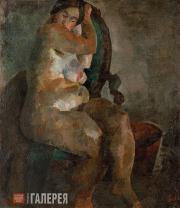 Фальк Роберт. Обнаженная в кресле. 1922–1923