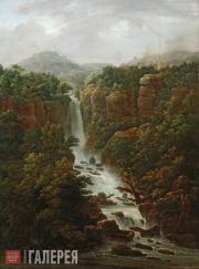 Каскады папского дворца в окрестностях Рима. 1818 Каскады папского дворца в окрестностях Рима. 1818