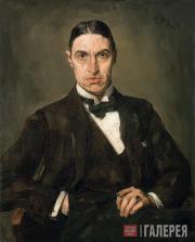 Malyutin Sergei. Portrait of Poet Georgy Ivanov. 1915 Malyutin Sergei. Portrait of Poet Georgy Ivanov. 1915