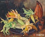 Ланг Евгения Александровна. Кукуруза. 1960-е Ланг Евгения Александровна. Кукуруза. 1960-е