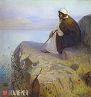 Поленов Василий. Мечты (На горе). Вторая половина 1890-х – 1900-е Поленов Василий. Мечты (На горе). Вторая половина 1890-х – 1900-е