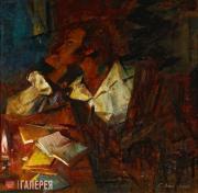 Заозерский Борис. А.С. Пушкин. «Грезы». 1999