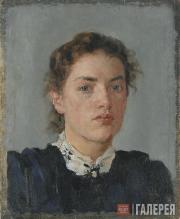 Серов Валентин. Портрет Н.Я. фон Дервиз. 1888 Серов Валентин. Портрет Н.Я. фон Дервиз. 1888