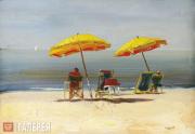Уайт Нелсон. Bagno Artiglio. Два желтых зонтика. 2008 Уайт Нелсон. Bagno Artiglio. Два желтых зонтика. 2008