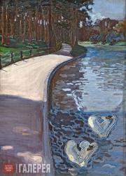 Якунчикова Мария. Булонский лес. 1896