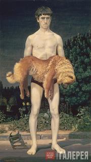 Жилинский Дмитрий. Человек с убитой собакой. 1976 Жилинский Дмитрий. Человек с убитой собакой. 1976