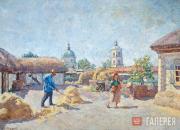 Дворик в станице Михайловской. 1930 Дворик в станице Михайловской. 1930