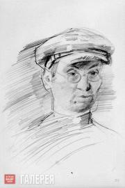 Фальк Роберт. Автопортрет в кепке. 1924 Фальк Роберт. Автопортрет в кепке. 1924