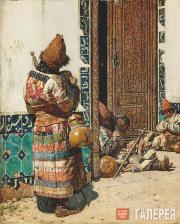 Верещагин Василий. У дверей мечети. 1870-е Верещагин Василий. У дверей мечети. 1870-е