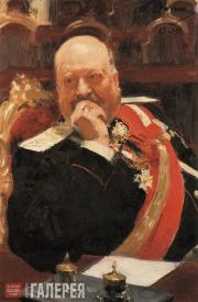 Репин Илья Ефимович. Портрет А.П.Игнатьева. 1902  