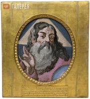 Неизвестный художник (Мастерская М.В. Ломоносова). Бог Отец (Саваоф). 1756–1757 Неизвестный художник (Мастерская М.В. Ломоносова). Бог Отец (Саваоф). 1756–1757
