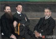 Групповой портрет служащих петербургских Императорских театров. 1906 Групповой портрет служащих петербургских Императорских театров. 1906