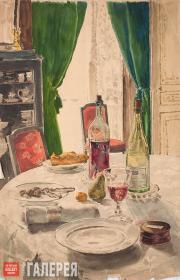 Якунчикова Мария. Накрытый стол. 1889–1890-е Якунчикова Мария. Накрытый стол. 1889–1890-е