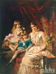 К.Е. МАКОВСКИЙ. Семейный портрет. 1882