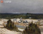 Поленов Василий. Сахарная гора зимой. Начало 1870-х