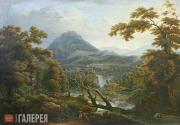 Водопад. Сицилия. 1814 Водопад. Сицилия. 1814