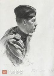 Molchanov Konstantin. Military Officer. 1945