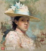 Шпак-Бенуа Мария Викторовна. Автопортрет. 1890 Шпак-Бенуа Мария Викторовна. Автопортрет. 1890